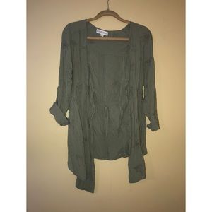 Sale 5/$25 Knox Rose Green Shawl